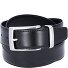  Business Gürtel Leder Variante black | 95 cm