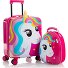  Kids 4-Rollen Kofferset 2tlg. Variante unicorn