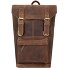  Vintage Rucksack Leder 42 cm Laptopfach Variante brown