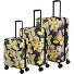  Cruise 4 Rollen Kofferset 3-teilig Variante gelbe orchidee