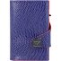  Click & Slide Kreditkartenetui RFID Leder 6,5 cm Variante violet-re