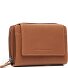  Orveta Geldbörse RFID Schutz Leder 13 cm Variante cognac