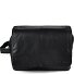 Vintage Kulturbeutel Leder 27 cm Variante schwarz