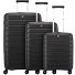  B-Flying Neon 4 Rollen Kofferset 3-teilig Variante nero