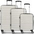  Seattle 4 Rollen Kofferset 3-teilig Variante stone-grey