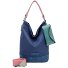  Izzy07 Olga Canvas Schultertasche 27 cm Variante navy