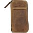  Vintage Gürteltasche Leder 14,5 cm Variante brown