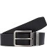  Gürtel Leder Variante schwarz | 110 cm