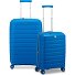  B-Flying 4 Rollen Kofferset 2-teilig mit Dehnfalte Variante blue