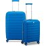  B-Flying 4 Rollen Kofferset 2-teilig mit Dehnfalte Variante blue