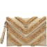  Flat Purse Clutch Tasche 23.5 cm Variante beige-grigio fumo