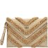  Flat Purse Clutch Tasche 23.5 cm Variante beige-grigio fumo