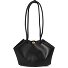  Kamy Schultertasche Leder 28 cm Variante noir-noir