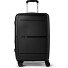  5899 4 Rollen Trolley M 57 cm mit Dehnfalte Variante schwarz