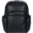  Roadster Business-Rucksack Leder 38 cm Laptopfach Variante black