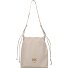  Slouchy Beuteltasche Leder 31 cm Variante beige-grigio fumo