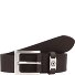  Gürtel Leder Variante dark brown | 80 cm