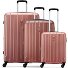  Kinetic 2.0 4 Rollen Kofferset 3-teilig mit Dehnfalte Variante rosa antico