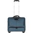  2 Rollen Businesstrolley 41 cm Laptopfach Variante blau