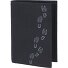  New Cryptan Geldbörse RFID Schutz 13 cm Variante schwarz-footsteps grey