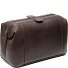  Biassa Kulturbeutel Leder 28 cm Variante brown