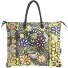  G3 Schultertasche Leder 44 cm Variante green flower embroidery