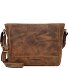  Vintage Umhängetasche Leder 29 cm Variante brown