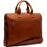  Levanto Aktentasche Leder 40 cm Laptopfach Variante cognac