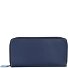  Large Double Zip Around Purse Geldbörse Leder 18 cm Variante royal
