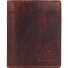  Rugged Geldbörse RFID Schutz Leder 8.5 cm Variante brown