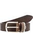  Fashion Basics Cleo Gürtel Leder Variante grau-taupe | 90 cm