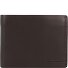  Attack 2 Geldbörse RFID Leder 12,5 cm Variante ebony brown