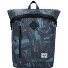  Roll Top Rucksack 46 cm Laptopfach Variante steel blue shale rock