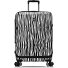  EZ Fashion 4 Rollen Trolley M 66 cm mit Dehnfalte Variante zebra