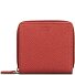  Vika Geldbörse RFID Schutz Leder 10 cm Variante red