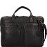  Urban Poets Aktentasche Leder 50 cm Laptopfach Variante dark ash