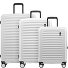  Oxygen 4 Rollen Kofferset 3-teilig mit Dehnfalte Variante pure white