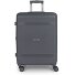  Saori 4 Rollen Trolley M 66 cm mit Dehnfalte Variante gris