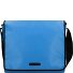  Upcycled Tarpaulin Messenger 40 cm Laptopfach Variante blue