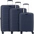  Travel Line 4500 4 Rollen Kofferset 3-teilig mit Dehnfalte Variante darkblue