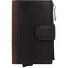  Bundenbach C-Four Kreditkartenetui RFID Schutz Leder 10 cm Variante darkbrown