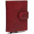  Prague Kreditkartenetui RFID Schutz Leder 7 cm Variante rot