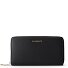  Bologna Leather XL Zip-Around Geldbörse Leder 19 cm Variante black