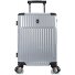 Tekno 4 Rollen Kabinentrolley S 53 cm Laptopfach Variante silver
