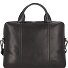  Roma Aktentasche Leder 38 cm Laptopfach Variante schwarz
